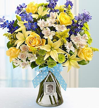 Sweet Baby Boy Arrangement